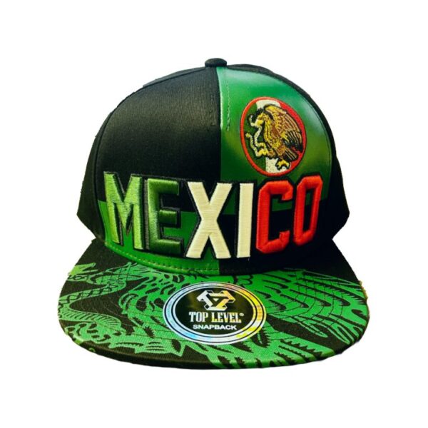 Mexico Black & Green Hat