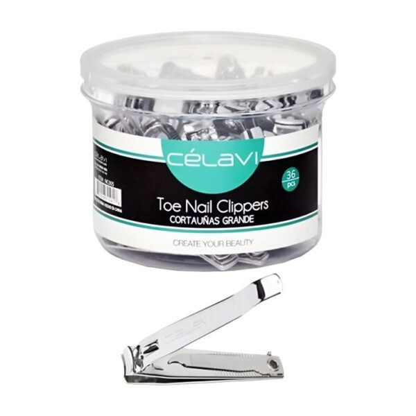 Celavi Big Toe Nail Clipper Jar 36ct
