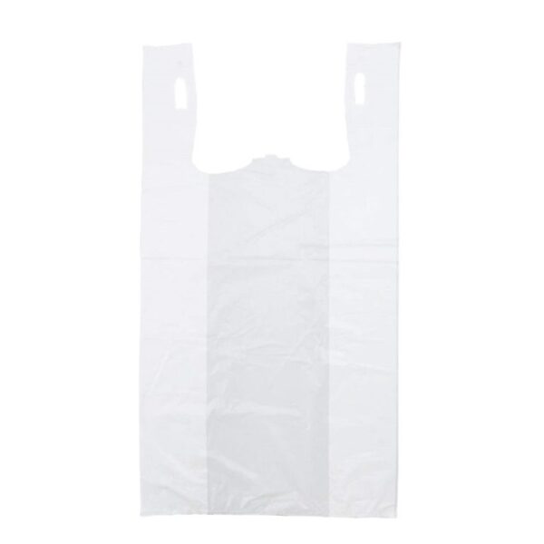 1/10 Heavy Duty T-Sack 8x4x16 White 1000ct