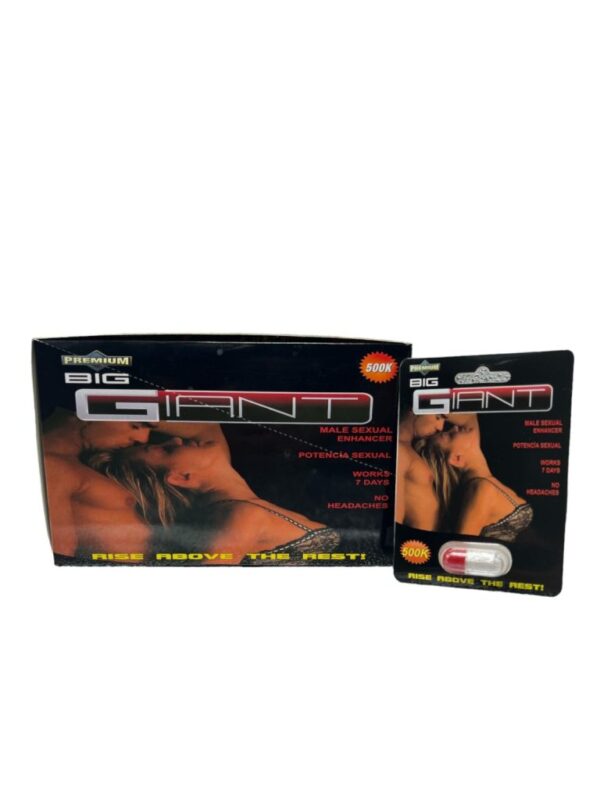Big Giant 500K Single Male Enhancement 24Ct