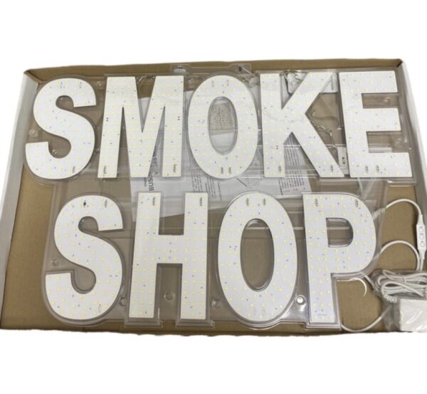Business Image Led Sign (SMOKE SHOP)