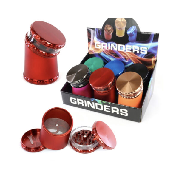 Grinders 4 In 1 Assorted Colors 6ct