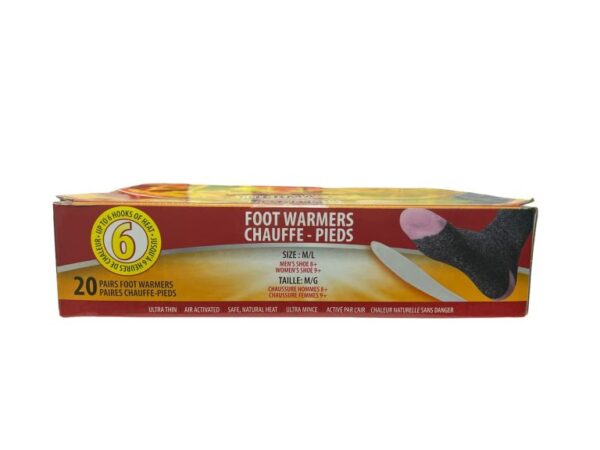 Thermaxx Foot Warmers 20ct